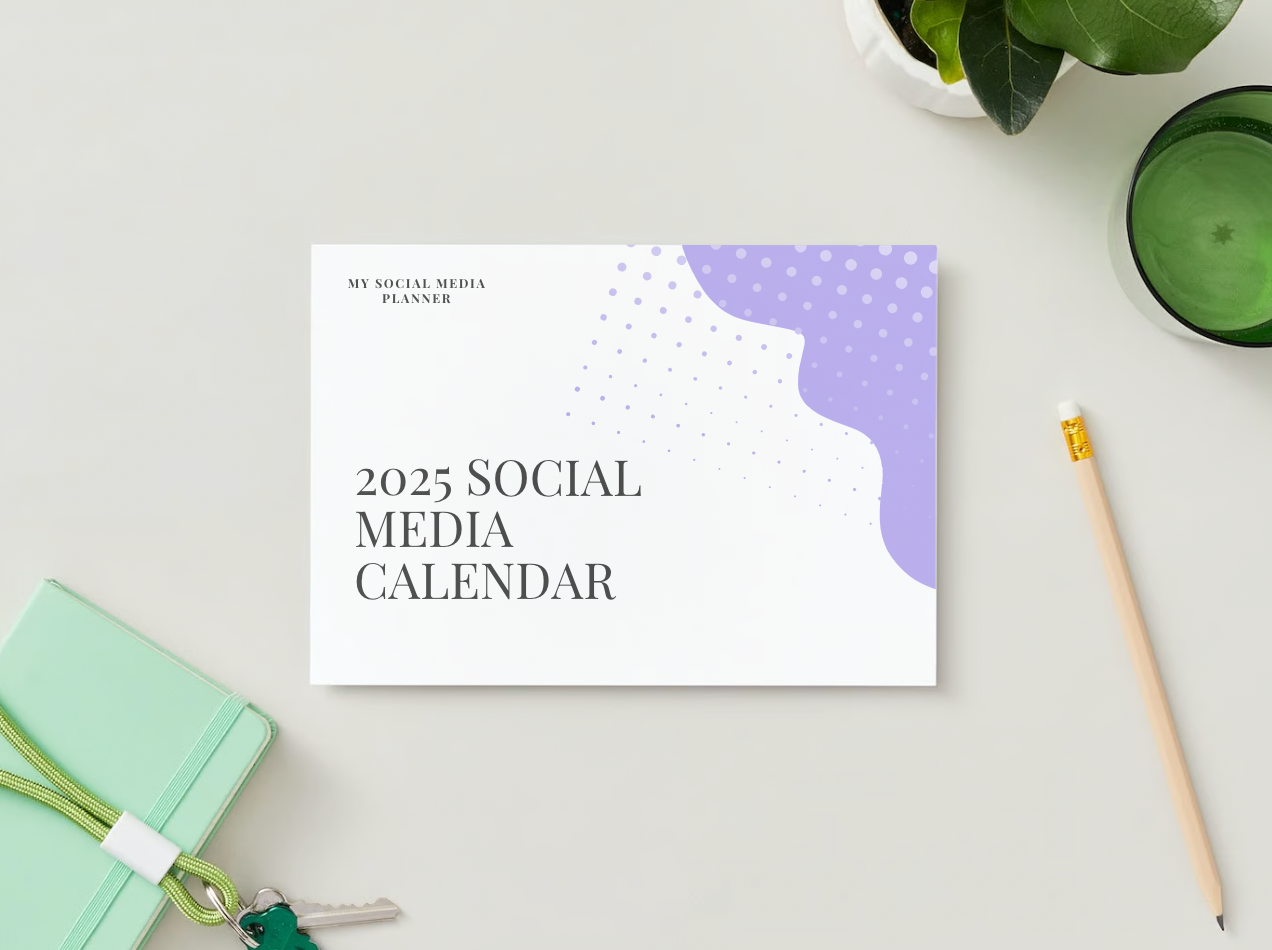 2025 Social Media Content Planner Bundle (Instant Download)