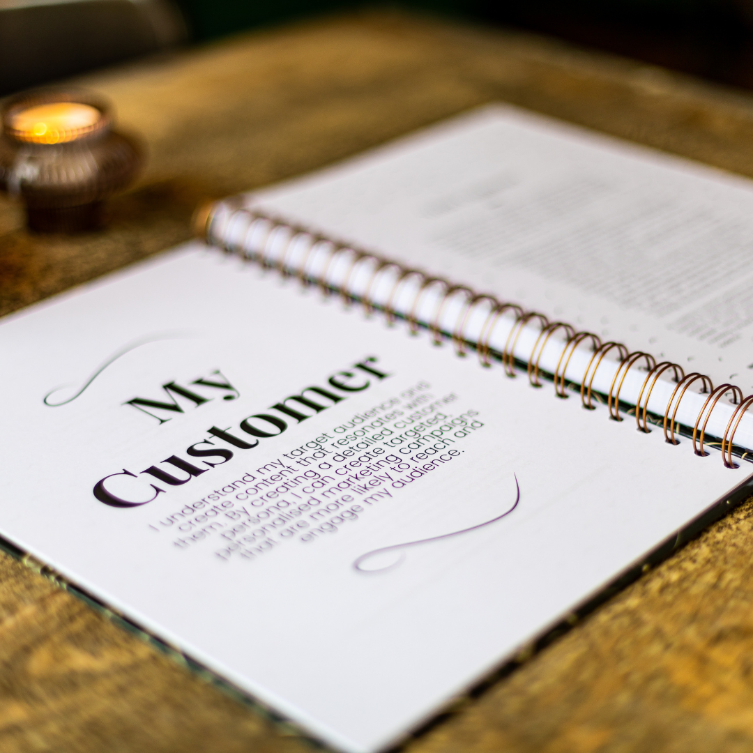 Social Media Content Planner and Workbook Sunflower Design (Undated)
