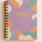 2026 Social Media Planner and Diary + Awareness Dates - Abstract Organic