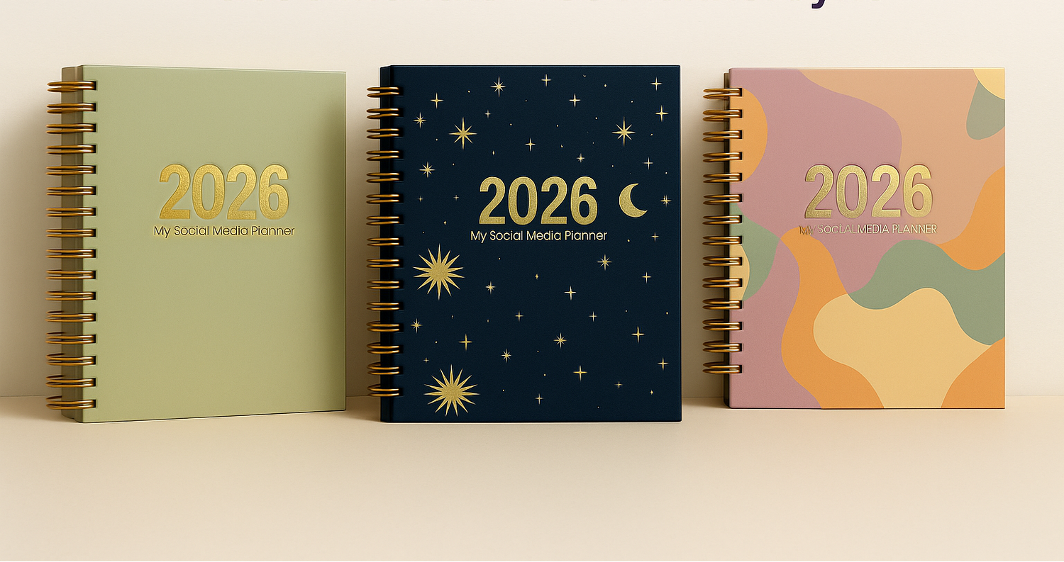 2026 Social Media Planner + 3 Months Free PlannerSync