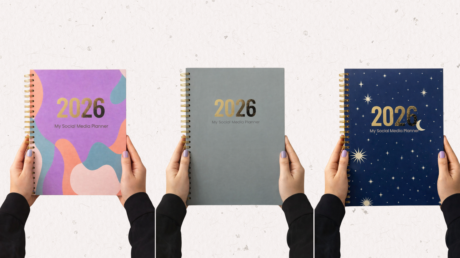 2026 Social Media Planner + 3 Months Free PlannerSync