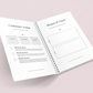 2025 Social Media Planner and Diary + Awareness Dates - Dreamy Clouds Design