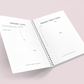 2025 Social Media Planner and Diary + Awareness Dates - Dreamy Clouds Design