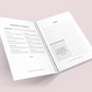 2025 Social Media Planner and Diary + Awareness Dates - Dreamy Clouds Design
