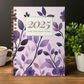 2025 Social Media Planner and Diary + Awareness Dates - Lilac Leaves