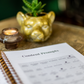 Social Media Content Planner and Workbook Sunflower Design (Undated)