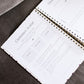 2025 Social Media Planner and Diary + Awareness Dates - Lilac Gold